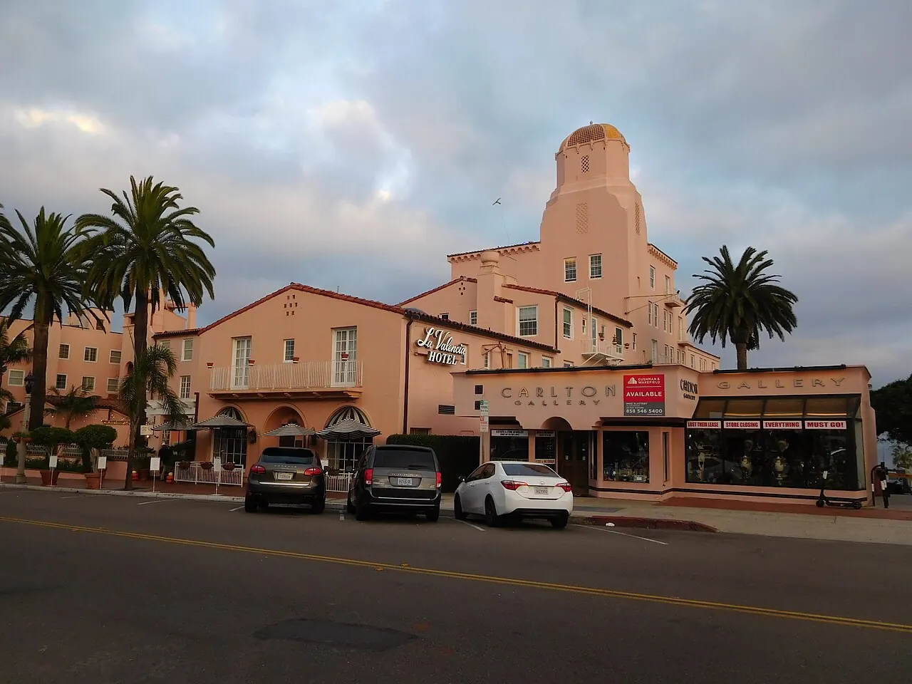 La Valencia Hotel, La Jolla: San Diego La Jolla Prospect Street La Valencia Hotel